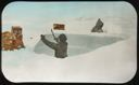 Image of Building a Snow House in Baffin Land